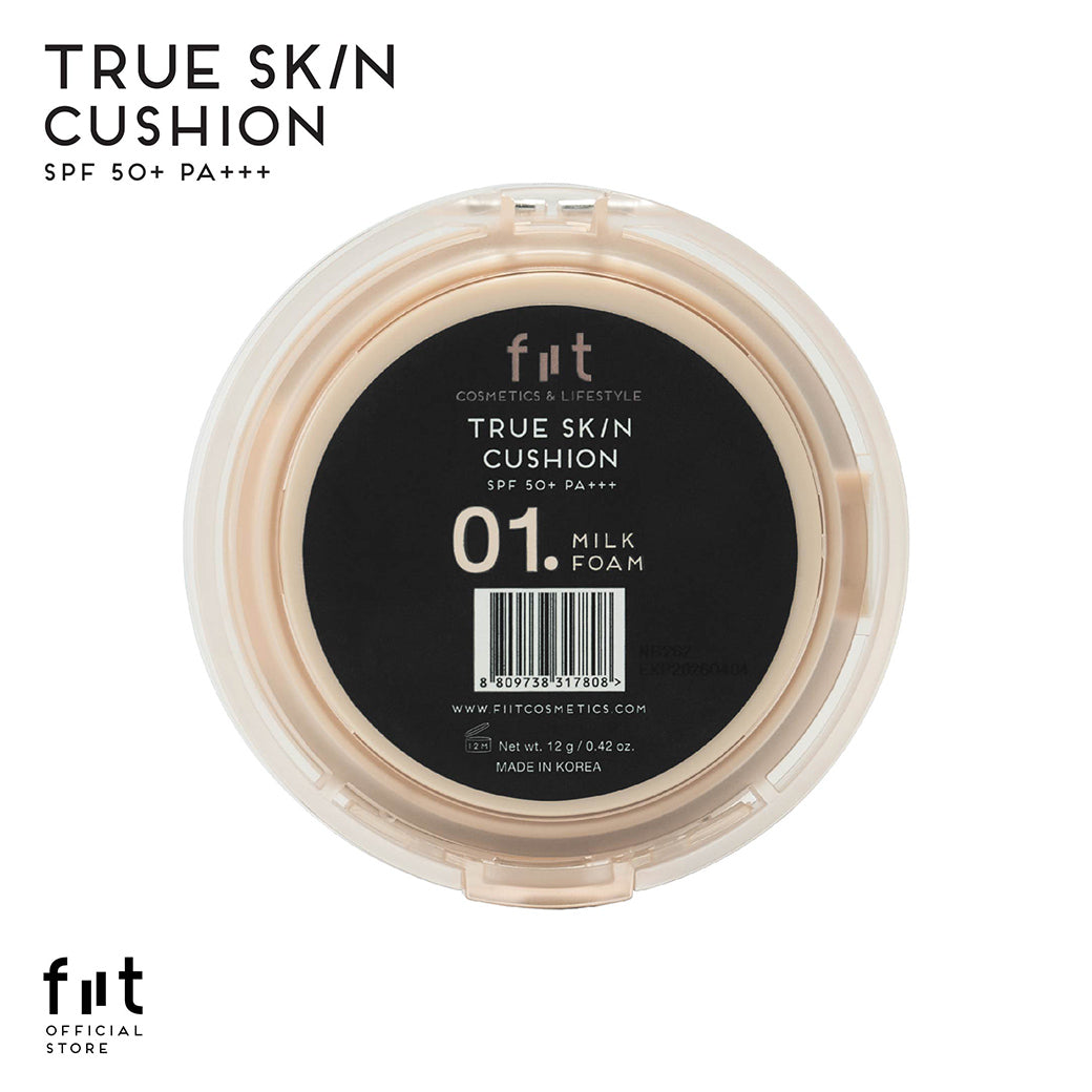 FIIT TRUE SKIN CUSHION 01 - Milk Foam ฟิตต์ ทรู สกิน คุชชั่น