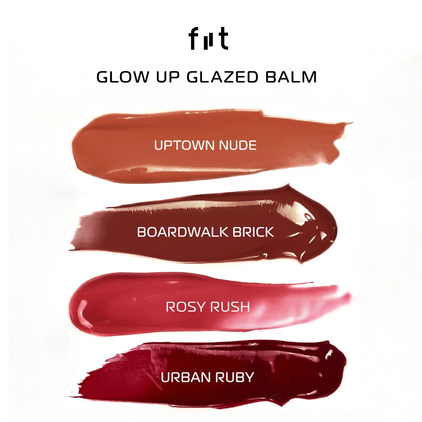 [ SET 4 ]  FIIT Glow Up Glazed Balm - ฟิตต์โกลว์อัพ เกลซ บาล์ม